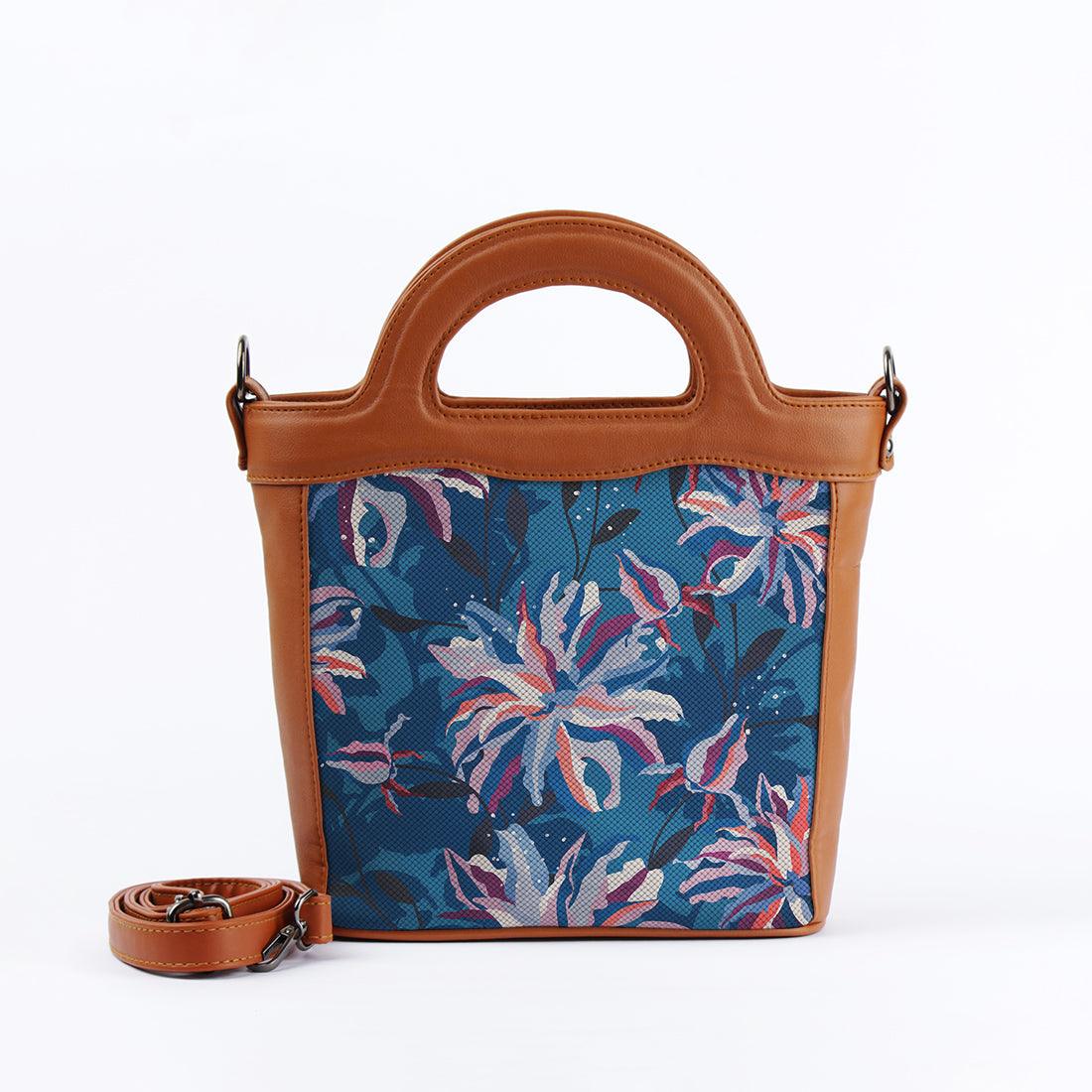 Havana Top Handle Handbag Blue Night - CANVAEGYPT