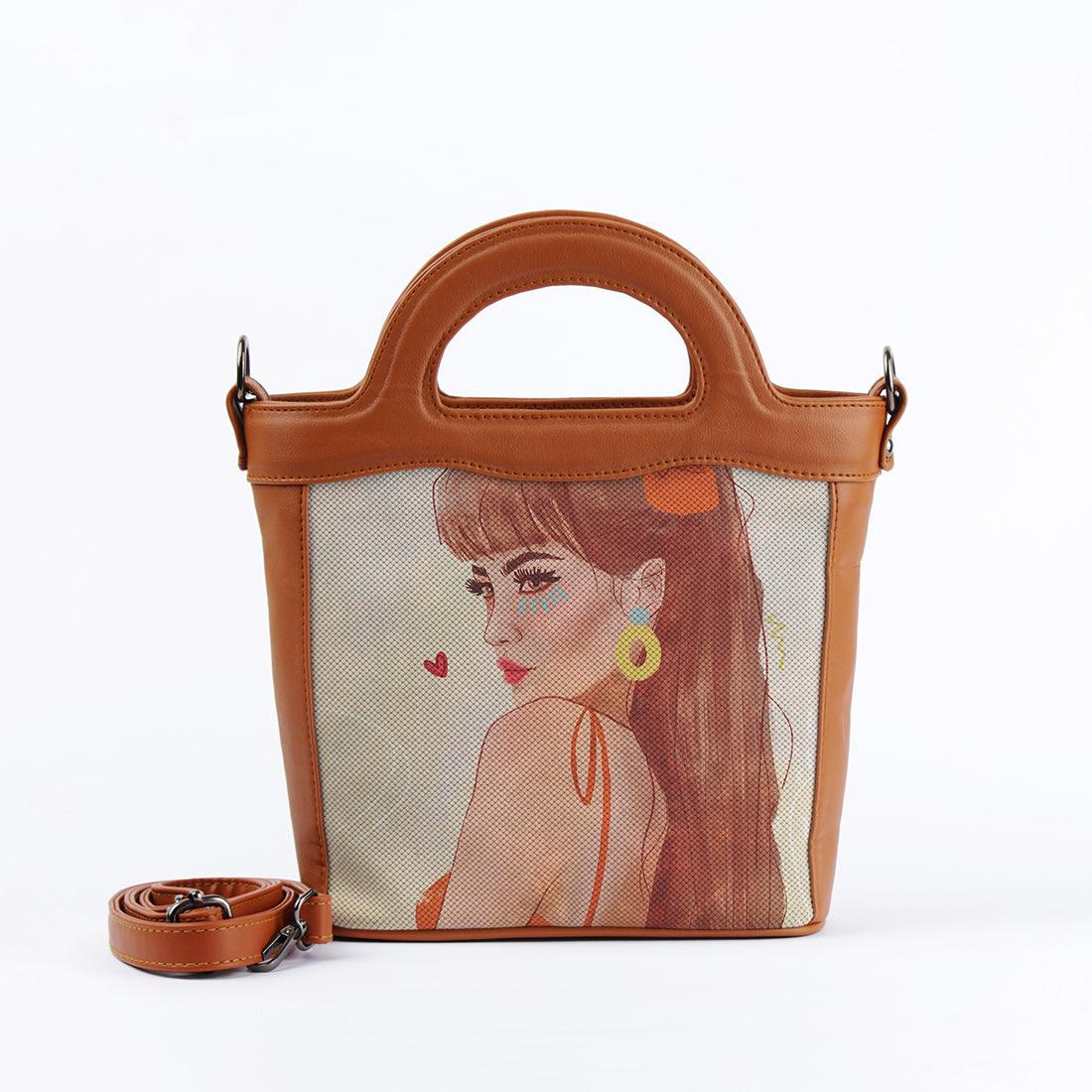 Havana Top Handle Handbag Brunette Beauty - CANVAEGYPT