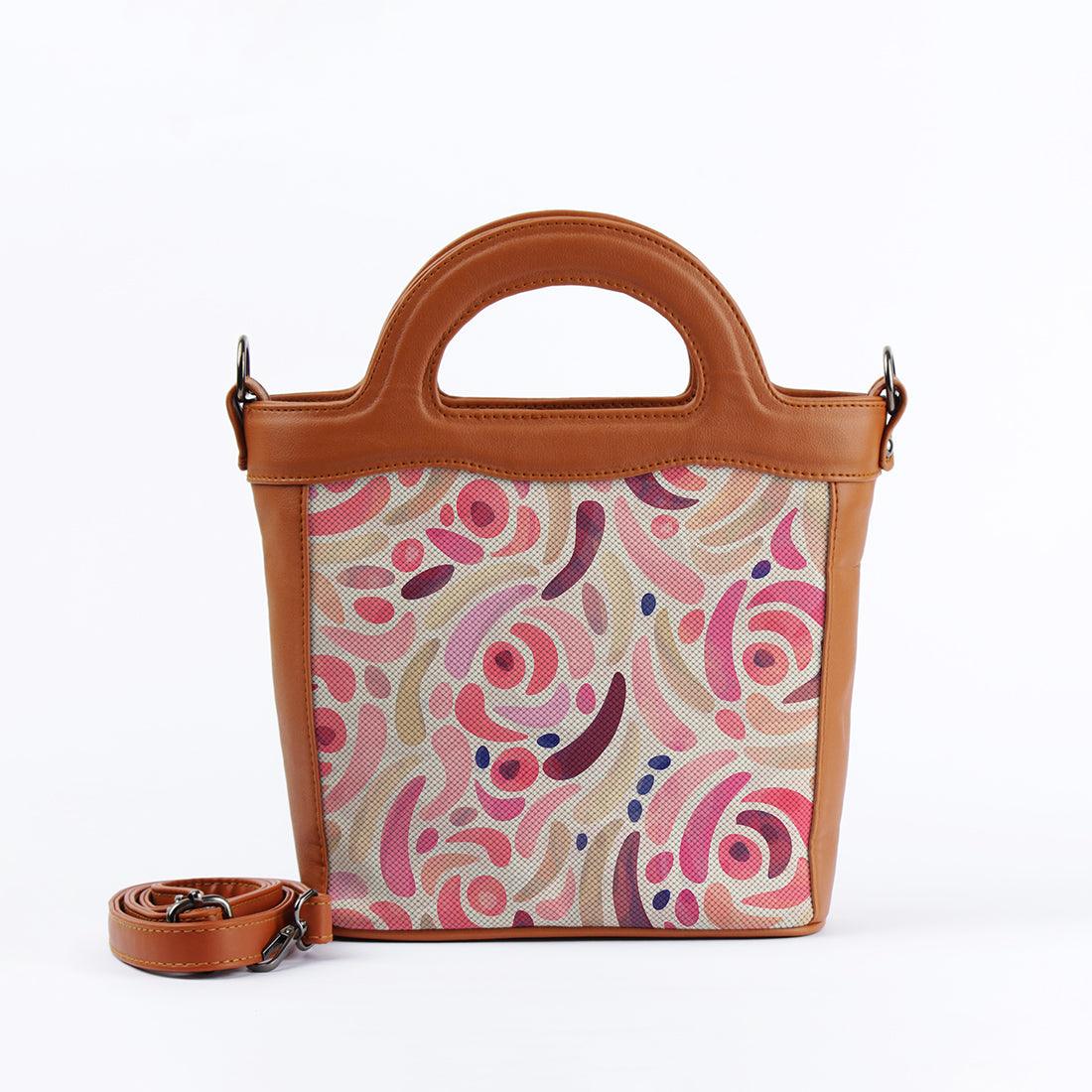 Havana Top Handle Handbag Pinky - CANVAEGYPT