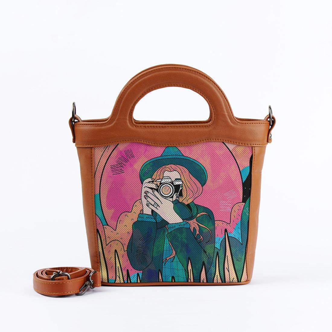 Havana Top Handle Handbag The space photographer - CANVAEGYPT