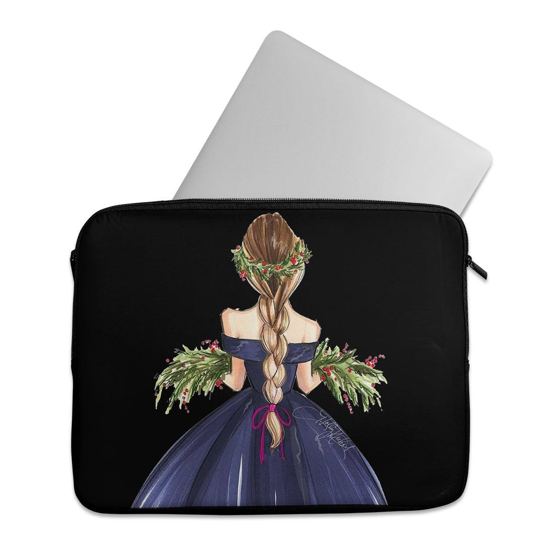 Laptop Sleeve Christmas Girl - CANVAEGYPT