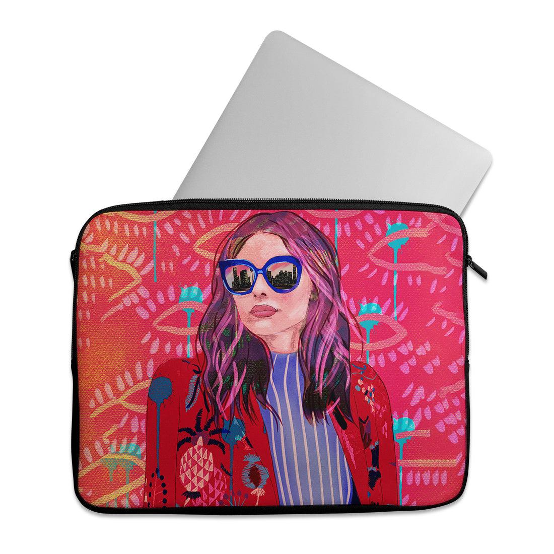 Laptop Sleeve City girl - CANVAEGYPT