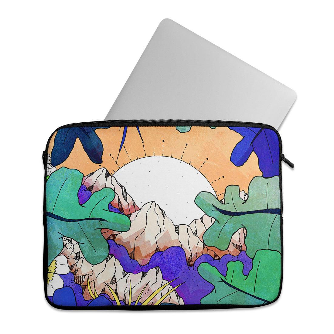 Laptop Sleeve Jungle Mountains - CANVAEGYPT