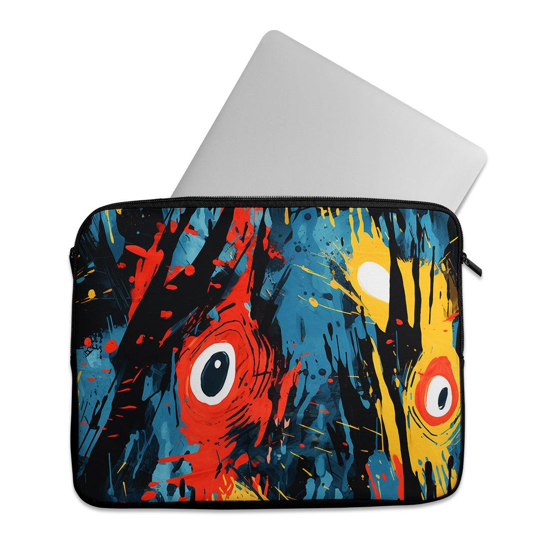 Laptop Sleeve Psychedelic Splash - CANVAEGYPT