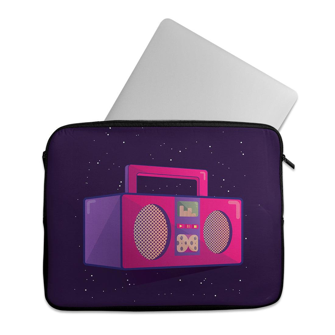 Laptop Sleeve Retro Boombox - CANVAEGYPT