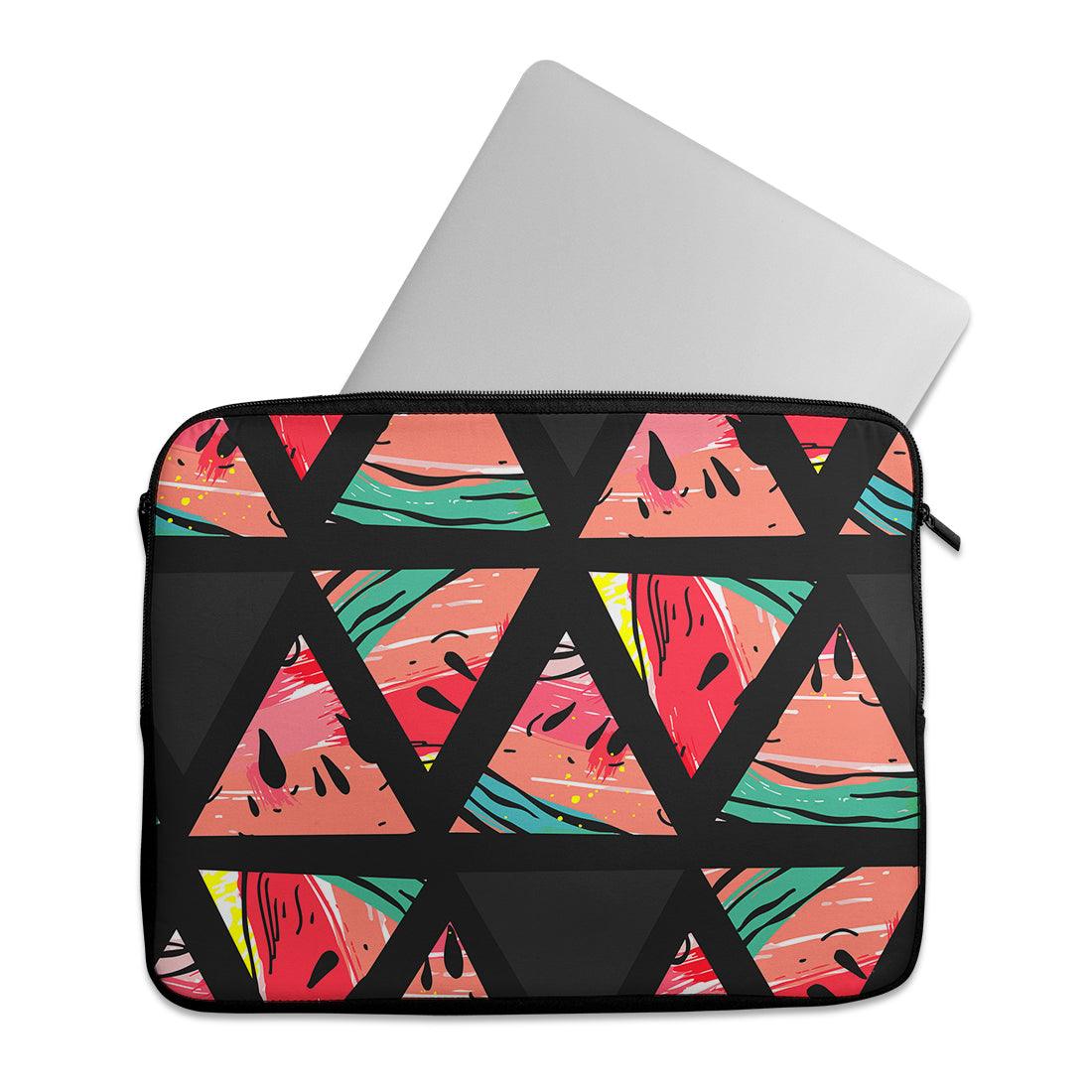 Laptop Sleeve Traingles Watermelon - CANVAEGYPT