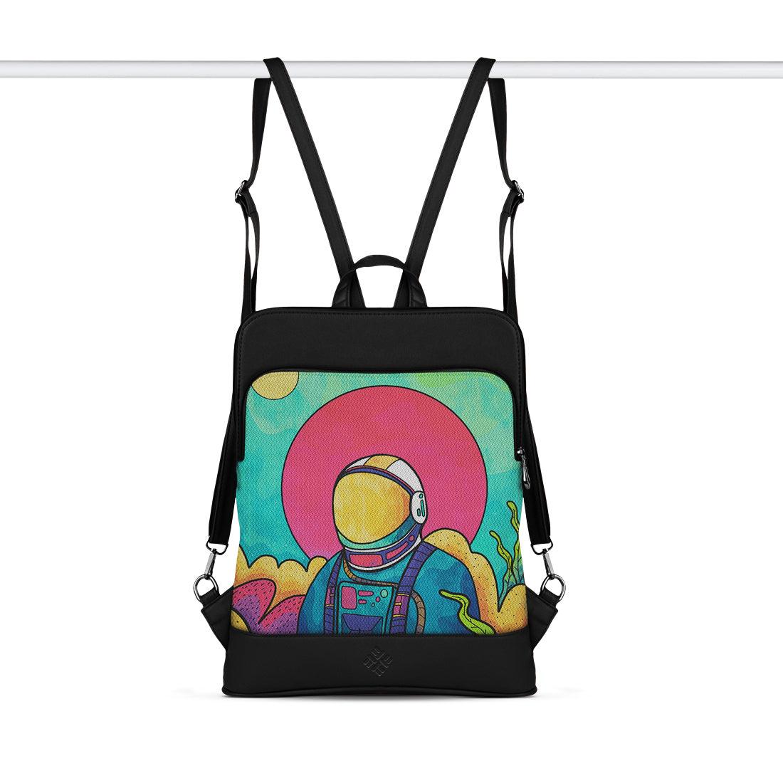 Black Laptop Backpack Planet Explorer - CANVAEGYPT