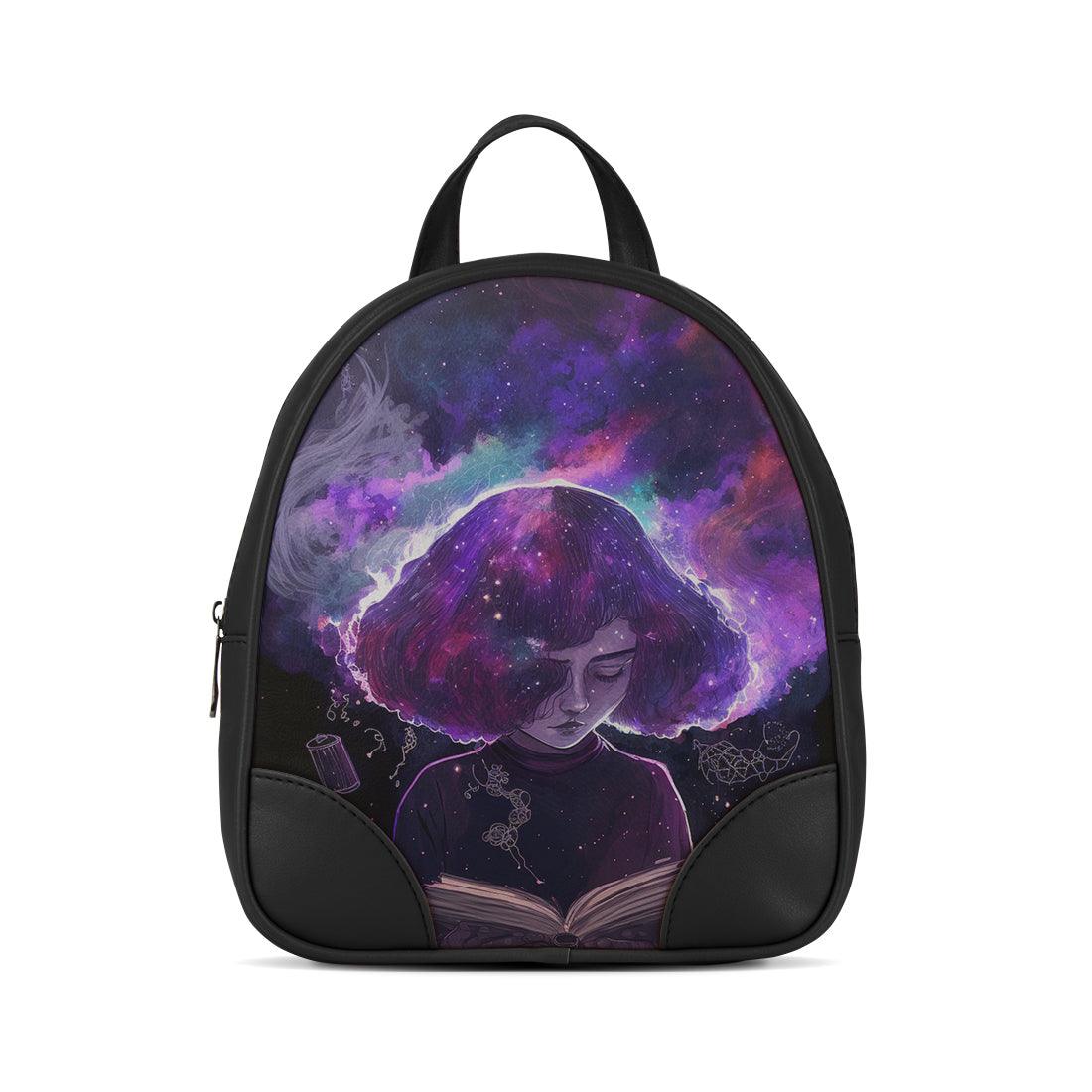 Black O Mini Backpacks Cute Witch - CANVAEGYPT