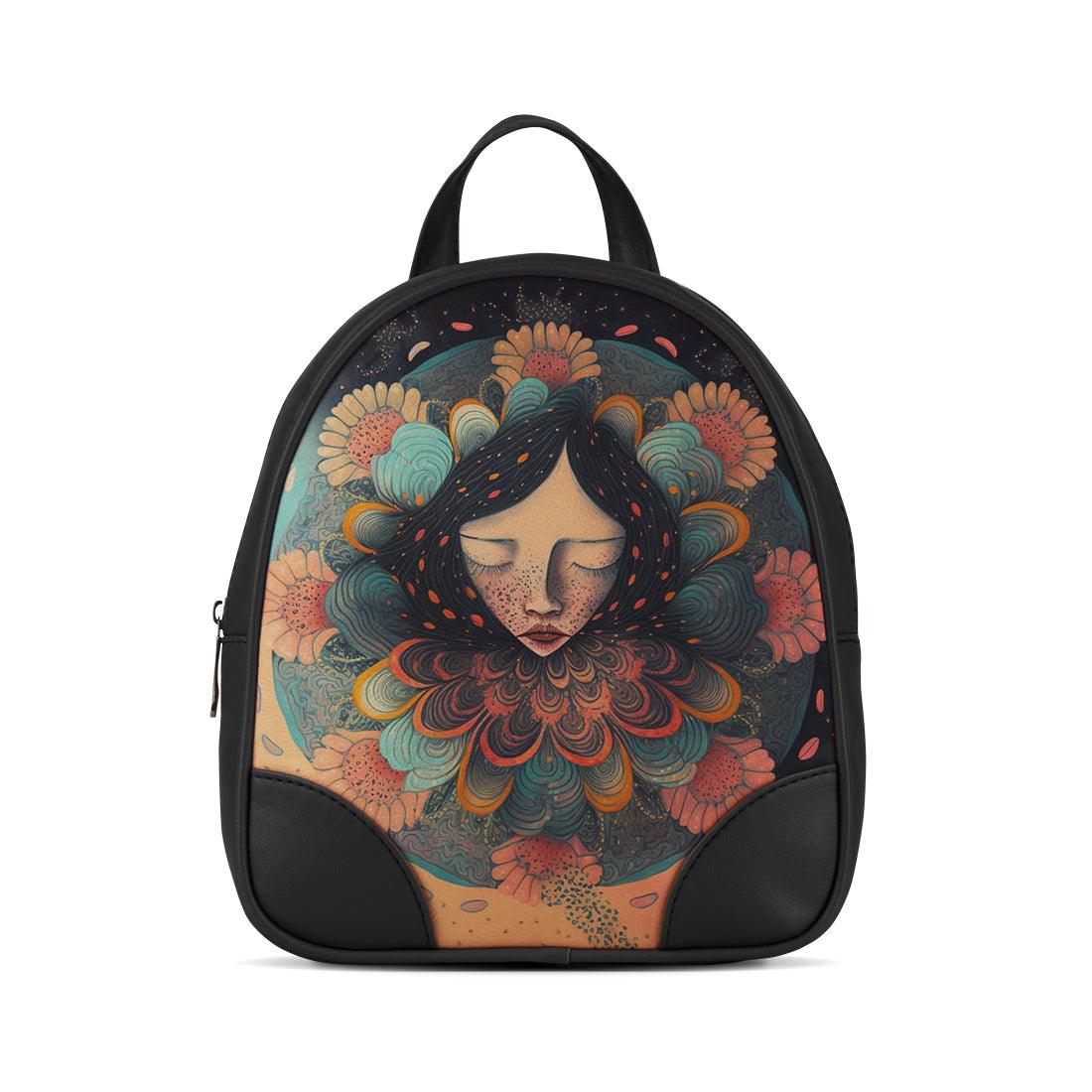 Black O Mini Backpacks Mandala - CANVAEGYPT