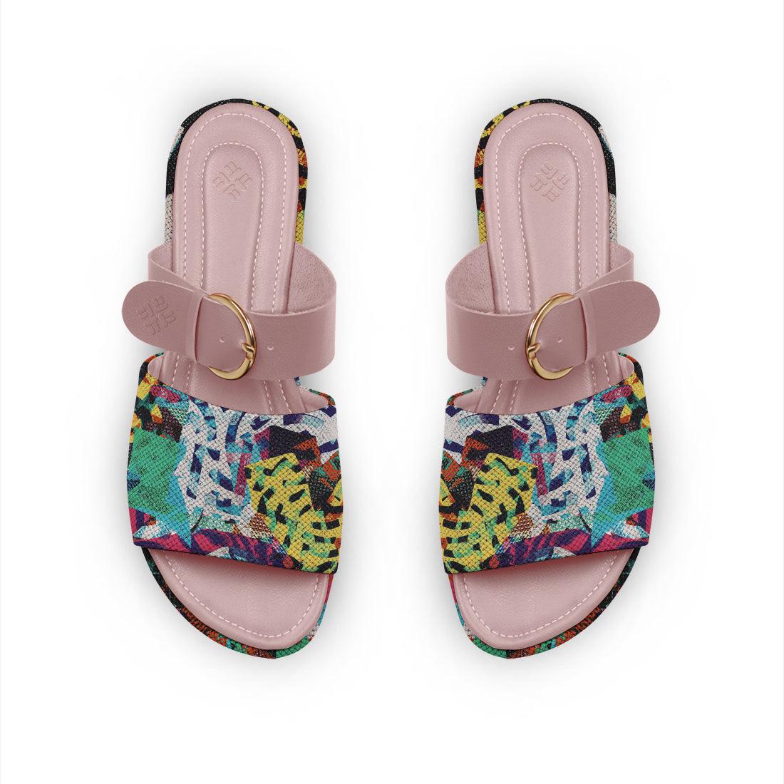 Rose Buckle Slide Slipper Scatter - CANVAEGYPT