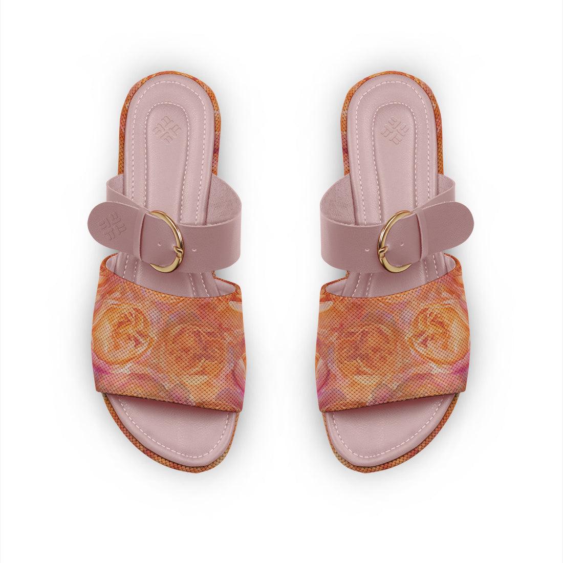 Rose Buckle Slide Slipper Warm - CANVAEGYPT