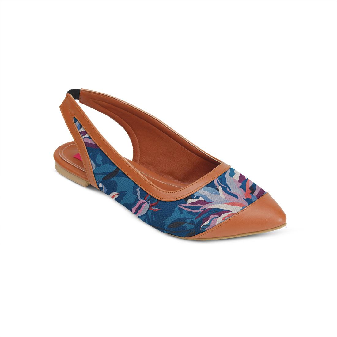 Voyage Sandal Blue Garden - CANVAEGYPT