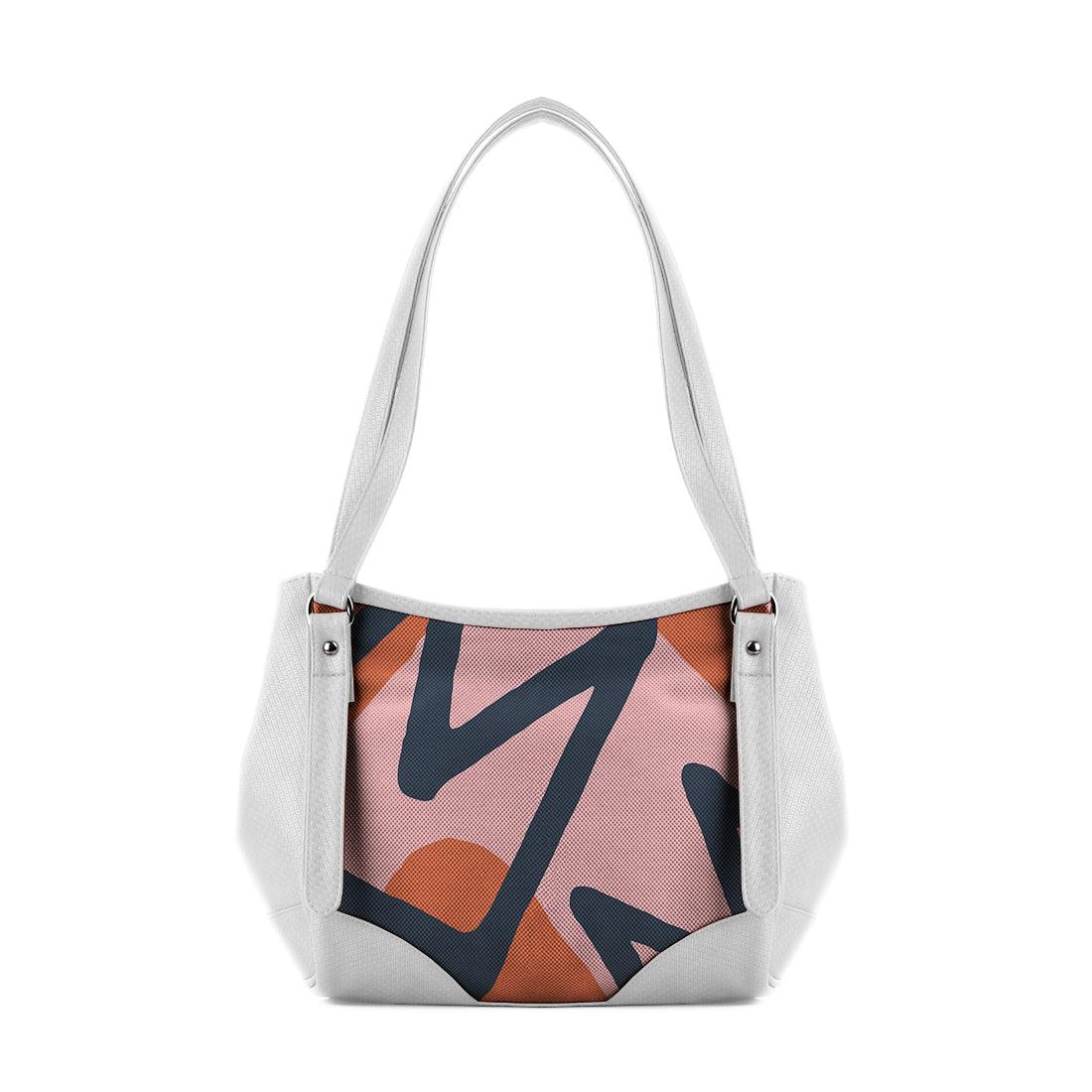 White Leather Tote Bag Texture - CANVAEGYPT