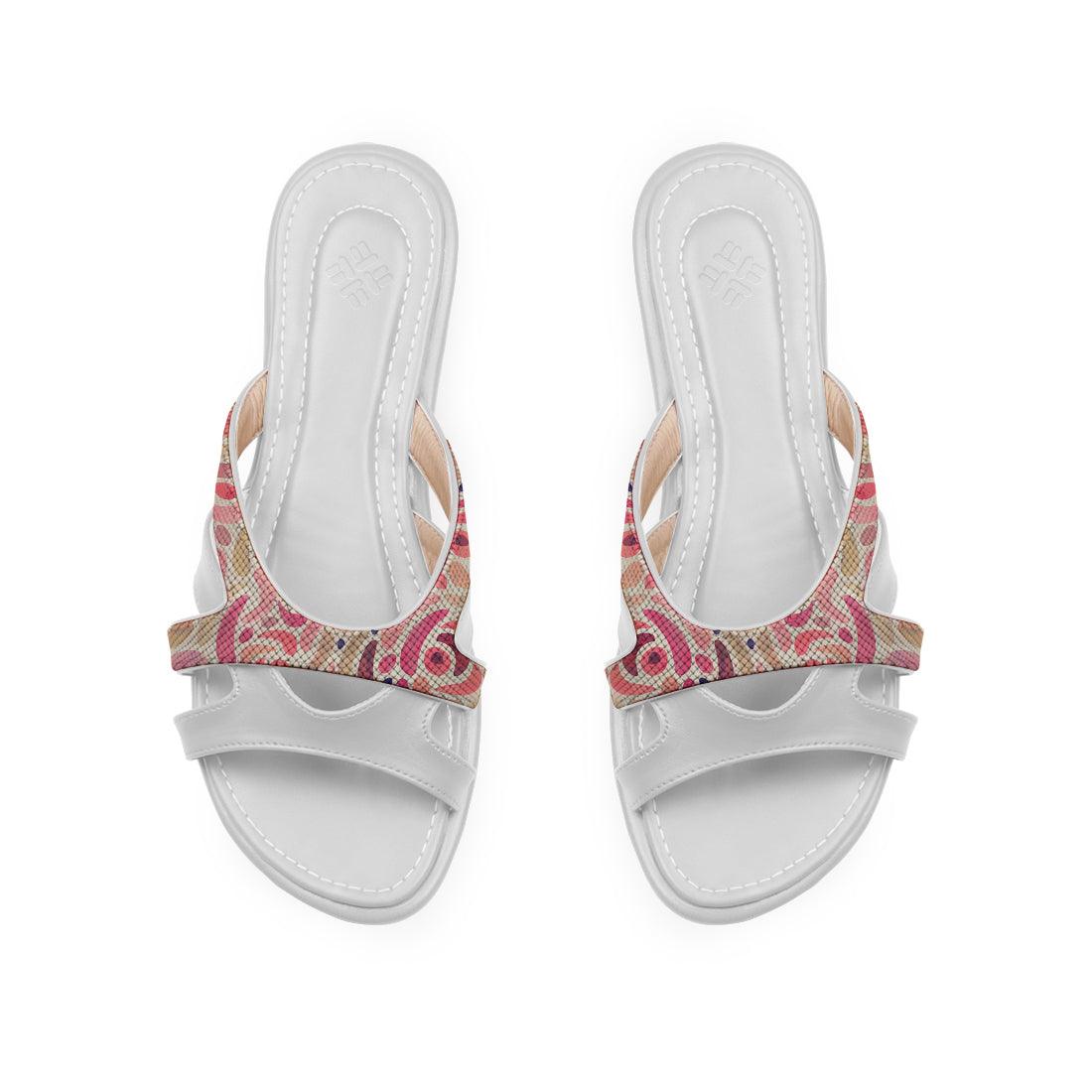 White Split Slipper Pinky - CANVAEGYPT