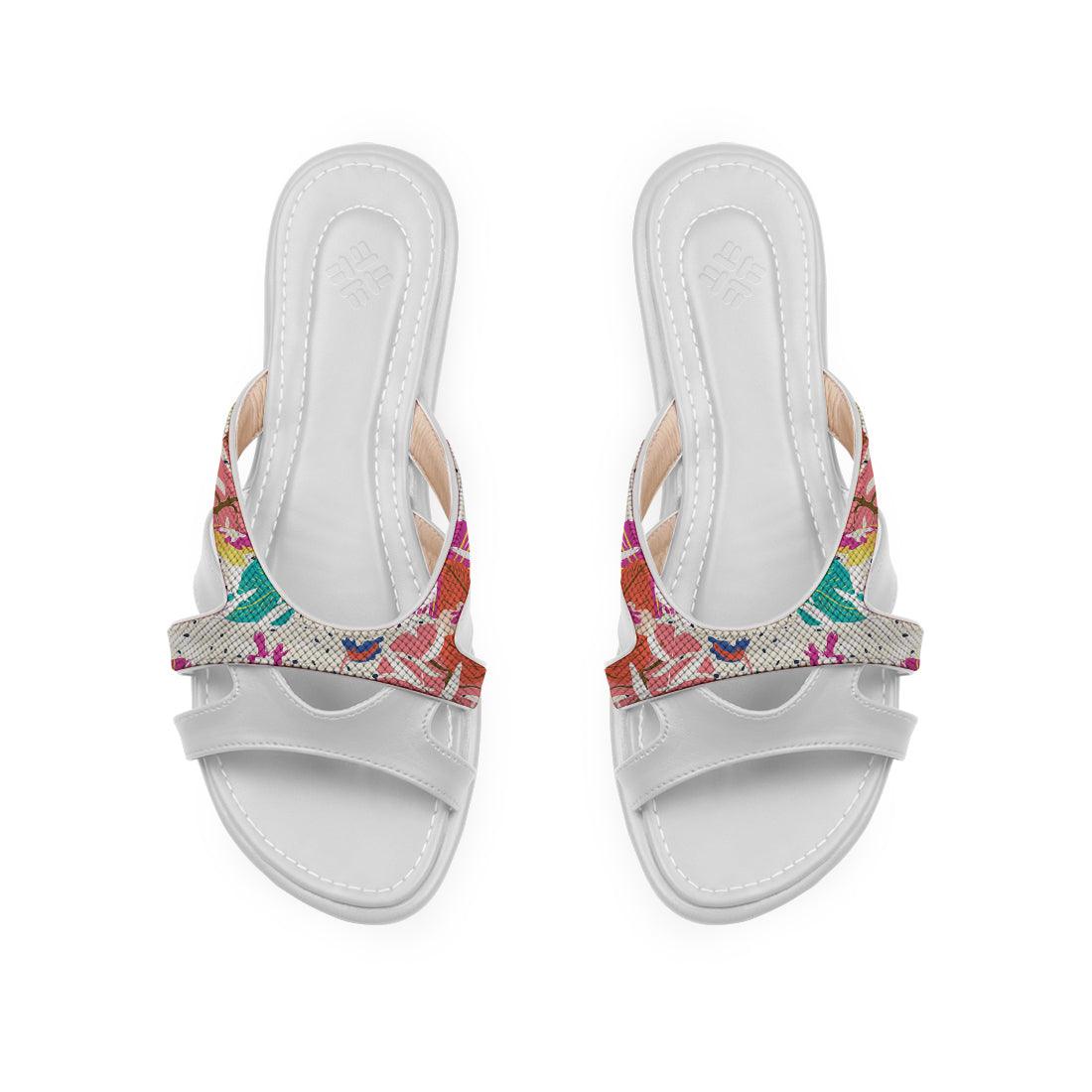 White Split Slipper Tropic - CANVAEGYPT