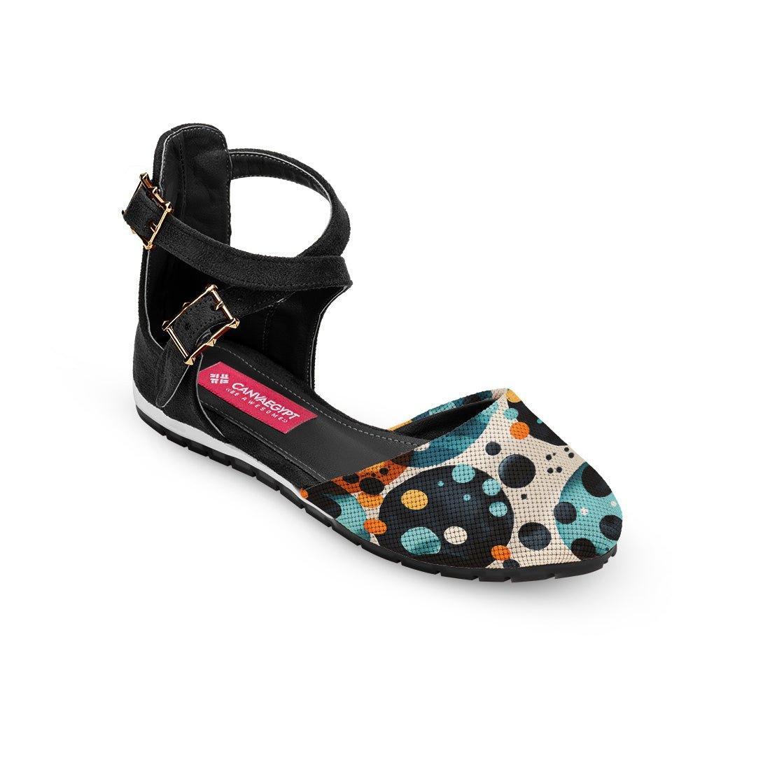 Black Chunky Sandal Bubbles - CANVAEGYPT